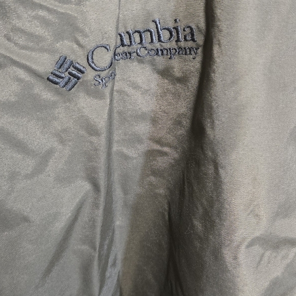 Men’s Columbia Falmouth Bomber Parka Jacket | Brown Fleece-Lined Heavy Coat (L) - Picture 5 of 9